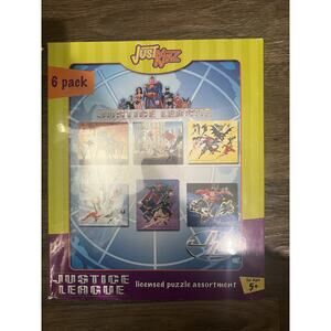Justice League 6 Pack Puzzles By Just Kids Superman Wonder Woman Batman